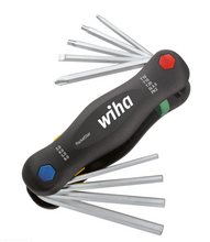 Load image into Gallery viewer, Wiha Fold Out Holder PocketStar Containing Assorted Keys 9pcs