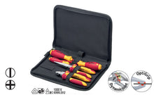 Load image into Gallery viewer, Wiha Tool Set Electrician Screwdriver Pliers Tool Case 5pcs
