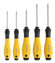 Load image into Gallery viewer, Wiha SoftFinish® ESD TORX® Screwdriver Set 5pcs