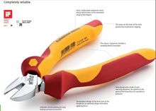 Load image into Gallery viewer, Wiha Diagonal Cutters Professional Electric 6.1/2" / 160mm