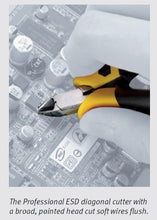 Load image into Gallery viewer, Wiha Diagonal Cutter Professional ESD 4.1/2" / 115mm