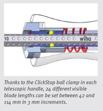 Load image into Gallery viewer, Wiha SYSTEM 6 TORX® Tamper Resistant Reversible Blade T30H T40H x 150mm