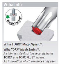 Load image into Gallery viewer, Wiha Precision ESD TORX® MagicSpring® Screwdriver T9 x 50mm