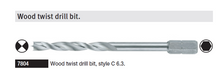 Load image into Gallery viewer, Wiha Wood Twist Drill Bit Style C 6.3 4mm