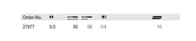 Load image into Gallery viewer, Wiha Wood Twist Drill Bit Style C 6.3 5mm
