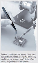 Load image into Gallery viewer, Wiha SMD Tweezers Professional ESD 120mm