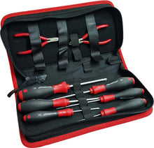 Load image into Gallery viewer, Wiha SoftFinish® Slotted / Phillips Screwdriver And Pliers Tool Case 8pcs