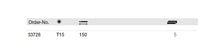 Load image into Gallery viewer, Wiha Professional Bit TORX® Style E 6.3 T15
