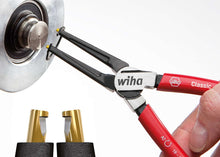 Load image into Gallery viewer, Wiha Circlip Pliers Classic With MagicTips® Bent External 12" / 300mm