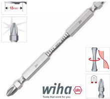 Load image into Gallery viewer, Wiha Double Bit + Phillips PH2 1/4" / 6.35mm Hex