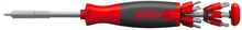 Load image into Gallery viewer, Wiha 26one Screwdriver With Bit Magazine Mixed With 13 Double Bits 13pcs
