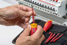 Load image into Gallery viewer, Wiha Screwdriver With Bit Holder SoftFinish® Electric SlimVario Stubby For SlimBits VDE 4pcs