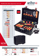 Load image into Gallery viewer, Wiha Electrician Tool Case 34pcs