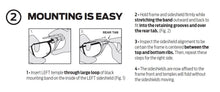 Load image into Gallery viewer, Safety Optical Service Combo Safepack Sunmate Universal Sideshields, Medium Sunglass Tint B27+ 10pairs, B53+ 10pairs