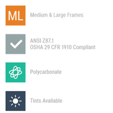 Load image into Gallery viewer, Safety Optical Service B-52+ Plus Compliance Pack Universal Sideshields, Clear 20pairs
