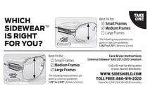 Load image into Gallery viewer, Safety Optical Service B-52+ Plus Compliance Pack Universal Sideshields, Clear 20pairs