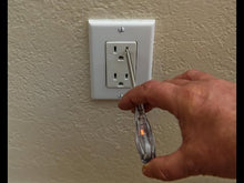 Load and play video in Gallery viewer, Wiha Voltage Tester SoftFinish® Single-Pole, 110 - 250 Volts