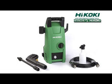 Load and play video in Gallery viewer, Hikoki AW 100 Pressure Cleaner