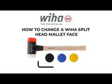 Load and play video in Gallery viewer, Wiha Soft-Faced Hammer Safety Very Hard / Very Hard Nylon 30mm