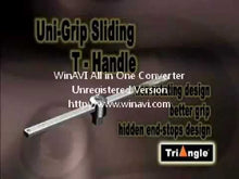 Load and play video in Gallery viewer, Triangle Sliding T Handle Set 1/4", 3/8", 1/2" 3pcs