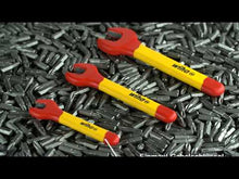 Load and play video in Gallery viewer, Wiha Single Open-End Wrench Set Insulated VDE Electric 6-32mm 21pcs