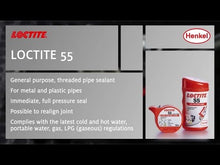 Load and play video in Gallery viewer, Loctite 55 Sealing Cord 160m