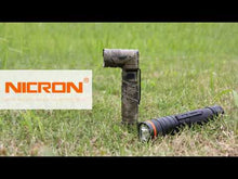 Load and play video in Gallery viewer, Nicron B-70 Plus 950 Lumens 90 Degree Twisting Rechargeable Flash Light With 3 Colour Lights