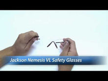 Load and play video in Gallery viewer, Kimberly Clark Jackson 29111 V30 Nemesis Vl Clear Anti Fog Safety Eyewear
