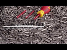 Load and play video in Gallery viewer, Wiha Screwdriver With Bit Holder SoftFinish® Electric SlimVario Stubby For SlimBits VDE 4pcs