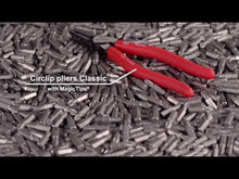 Load and play video in Gallery viewer, Wiha Circlip Pliers Classic With MagicTips® Bent External 12" / 300mm