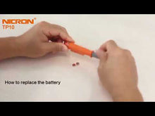 Load and play video in Gallery viewer, Nicron TP10 LED Test Pen 100-500volts