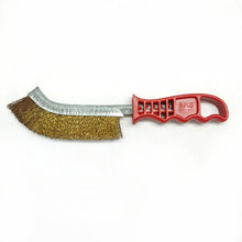 Load image into Gallery viewer, SIT Spid Universal Hand Brushes Brass Plated Steel Red
