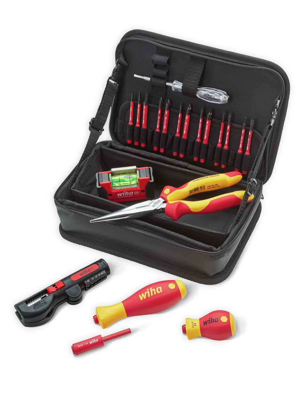 Wiha VDE Insulated Electrician Tool Set In Case 21pcs