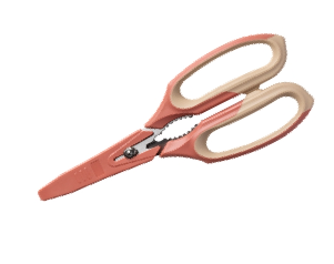 Arsenal Multi Function Scissors Peach Orange