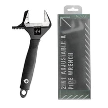 Load image into Gallery viewer, Arsenal 8" / 200mm 2 in 1 Adjustable Wrench
