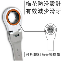 Load image into Gallery viewer, Arsenal 10mm Swivel Ratchet Combination Gear Wrench

