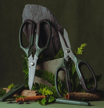 Load image into Gallery viewer, Arsenal 8" / 200mm Multi Function Scissors Milltary Green
