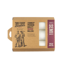 Load image into Gallery viewer, Two Fussy Blokes Mini Dacron Mini 230mm Paint Roller 10mm Nap/3 Packs
