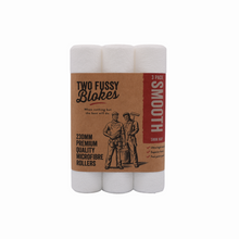 Load image into Gallery viewer, Two Fussy Blokes Microfibre Mini 230mm Paint Rollers 5mm Nap/3 Packs

