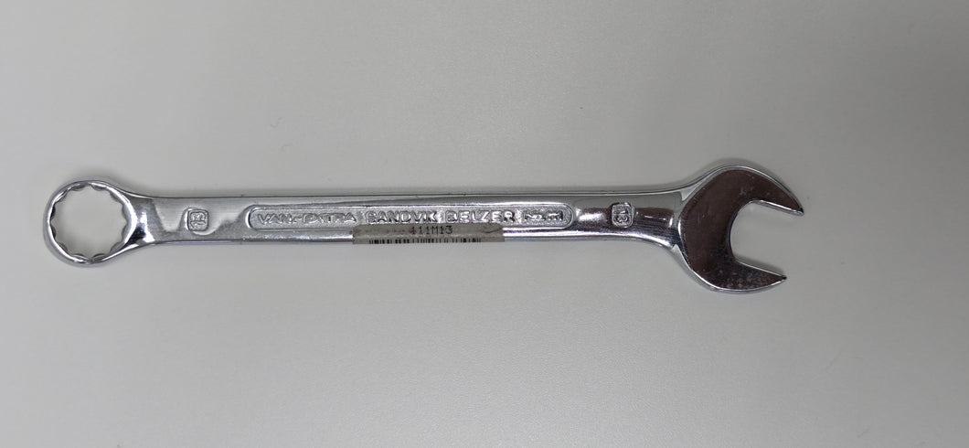 Sandvik Belzer Metric Flat Combination Wrenches with Chrome Finish 111M-13mm
