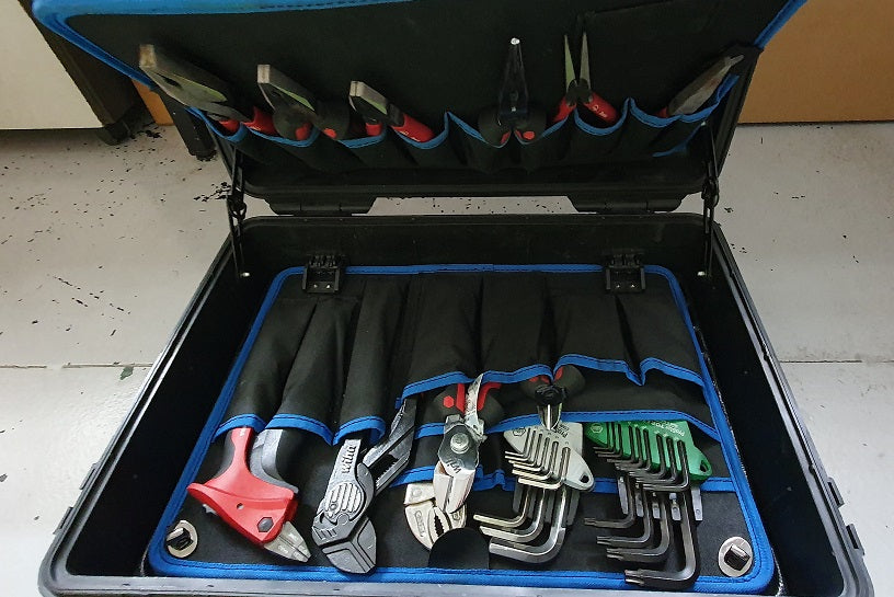 Wiha Tools In B&W Jumbo 5000 Tool Case 28pcs