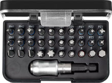 Load image into Gallery viewer, Wiha Standard bit set, 25 mm mixed 31 pcs. 1/4" C6.3 in box with belt clip
