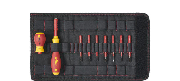 Wiha Screwdriver and bit set slimVario® 10pcs