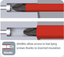 Load image into Gallery viewer, Wiha Tool set slimVario® electric mixed, 32 pcs. incl. multifunctional bag
