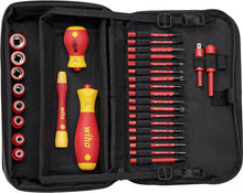 Load image into Gallery viewer, Wiha Tool set slimVario® electric mixed, 32 pcs. incl. multifunctional bag
