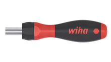 Load image into Gallery viewer, Wiha Screwdriver with bit holder SoftFinish® with ratchet function switchable for 1/4" bits
