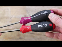 Load and play video in Gallery viewer, Wiha Screwdriver Grip Test Softfinish and Microfinish
