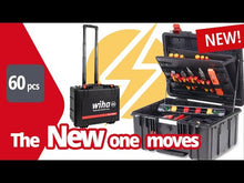 Load and play video in Gallery viewer, Wiha Tool case XL 2 trolley electric 60 pcs.
