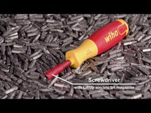 Load and play video in Gallery viewer, Wiha Screwdriver with bit magazine LiftUp electric
