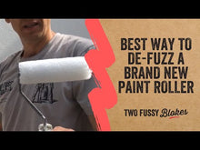 Load and play video in Gallery viewer, Two Fussy Blokes Microfibre Mini 50mm Paint Rollers 5mm Nap/4 Packs
